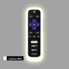 Roku TV Remote Control Luminous Anti-Slip Cover - Dirt-Resistant & Anti-Fall Sleeve