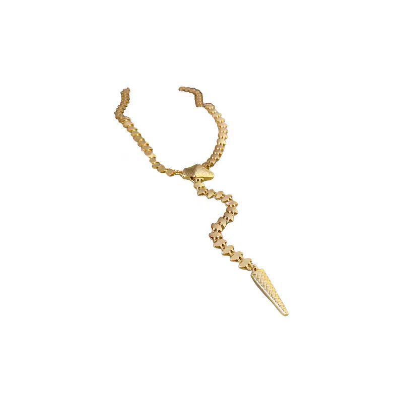 Snake necklace women s new niche collarbone sweater chain neck chain accessories