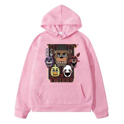 FNAF Herbst Hoodies Jungen Kleidung Fleecing Sweatshirt y2k Sudadera Pullover Bär Kaninchen Grafik Anime Hoodie Kinder Kleidung Mädchen