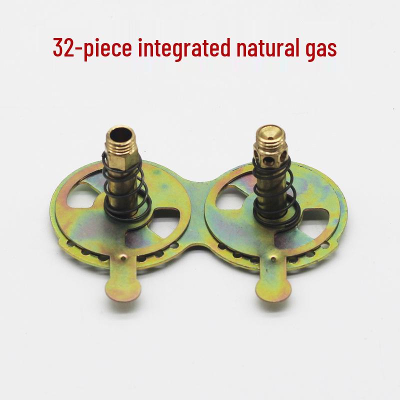 Gas Stove Accessory Kit: Liquefied To Natural Gas Conversion Nozzle, Positioning Copper Air Damper, Universal Ignition Nozzle