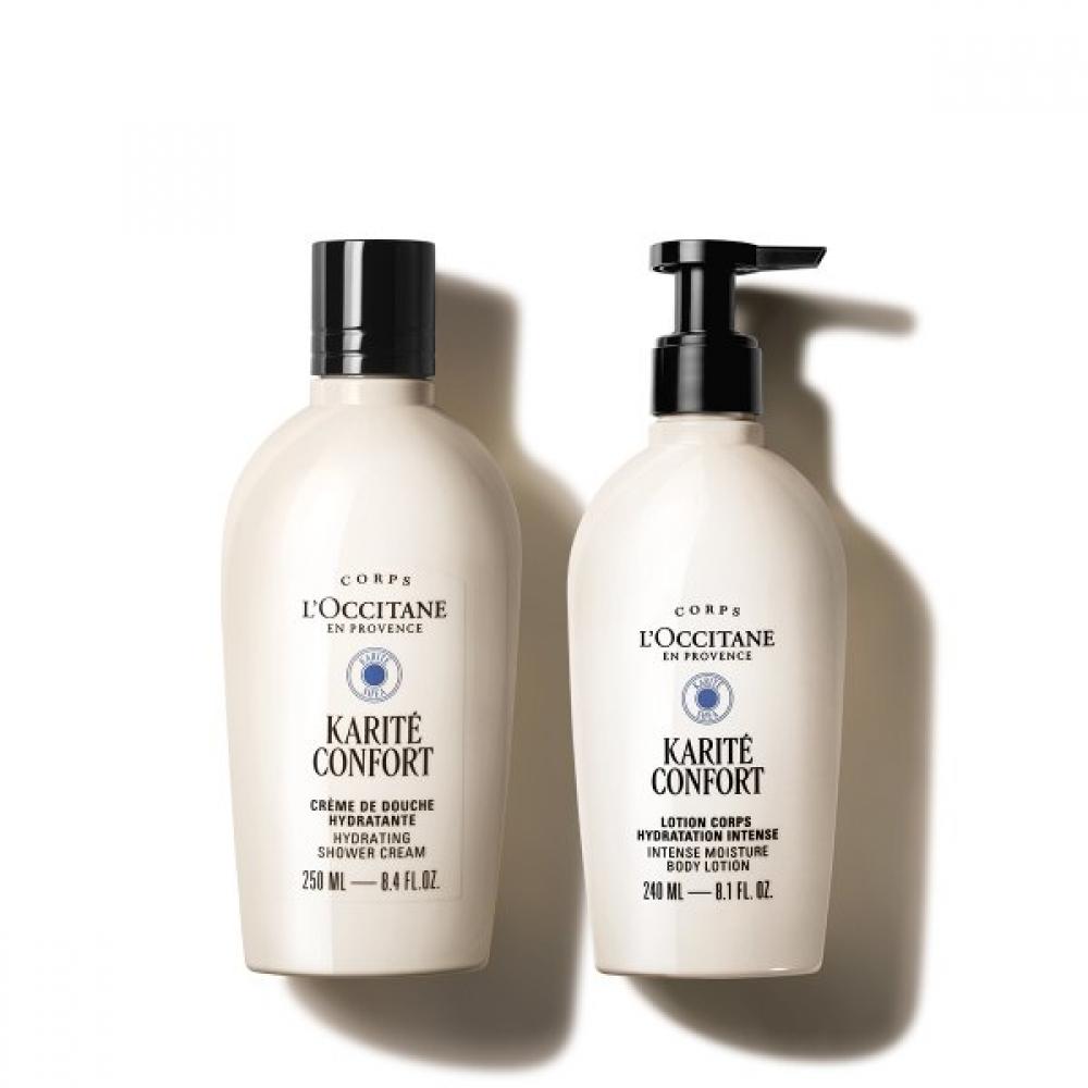 L Occitane Shea Butter Body Care Duo  Karite Confort Single option