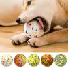Yousheng Dog Ball Toy High Elastic Bite Resistant Anxiety Relief with Unique 3D Protrusions for Aggressive Chewers Interactive Pet Supplies