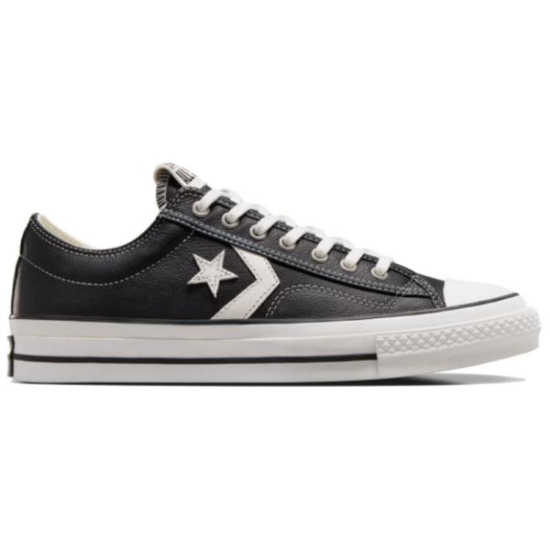 Converse Star Player 76 Retro Non-Slip Abrasion Resistant Low-Top Board Shoes Unisex Black