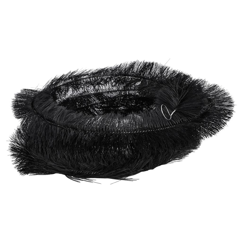 New Practical Gutter Guard Brush For Roof Downpipe 4 Meter Effective Filter Promotes Water Flow Protection Brush