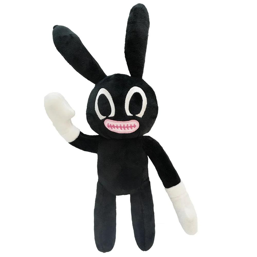 30-55cm Siren Head Plush Toy White Black Sirenhead Stuffed Doll Horror Character Figures Peluches Toys for Children Birthday Gif