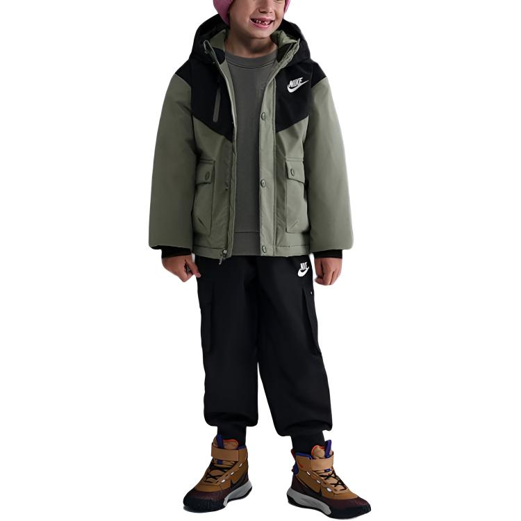 Nike Kids Down Jackets Hooded Moderate IQ9934-320 6