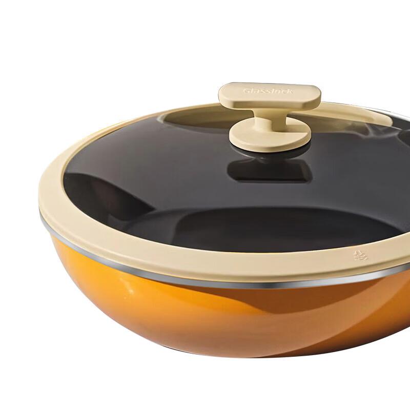 Glasslock Titanium Non-stick Enamel Cookware Set