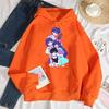 Omori Cute Hoodie Printed Sportswear Unique Hot Selling Autumn and Winter Pullover Cartoon Popular Men Pullover Street Fashion