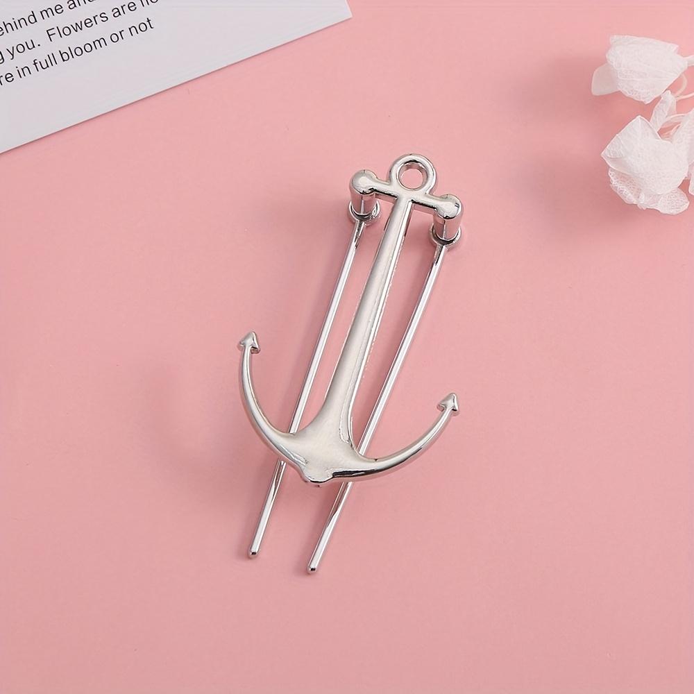 1 Piece Stylish Anchor Metal Bookmark - Durable Reader Page Holder, Perfect Gift or Office Accessory, School Office Supplies