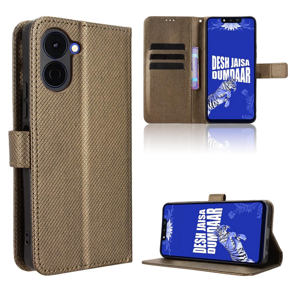 For Oppo Reno15 Pro Max 5G (Global)/Reno15 Pro 5G (China) Case RFID Blocking 3 Card Slots PU