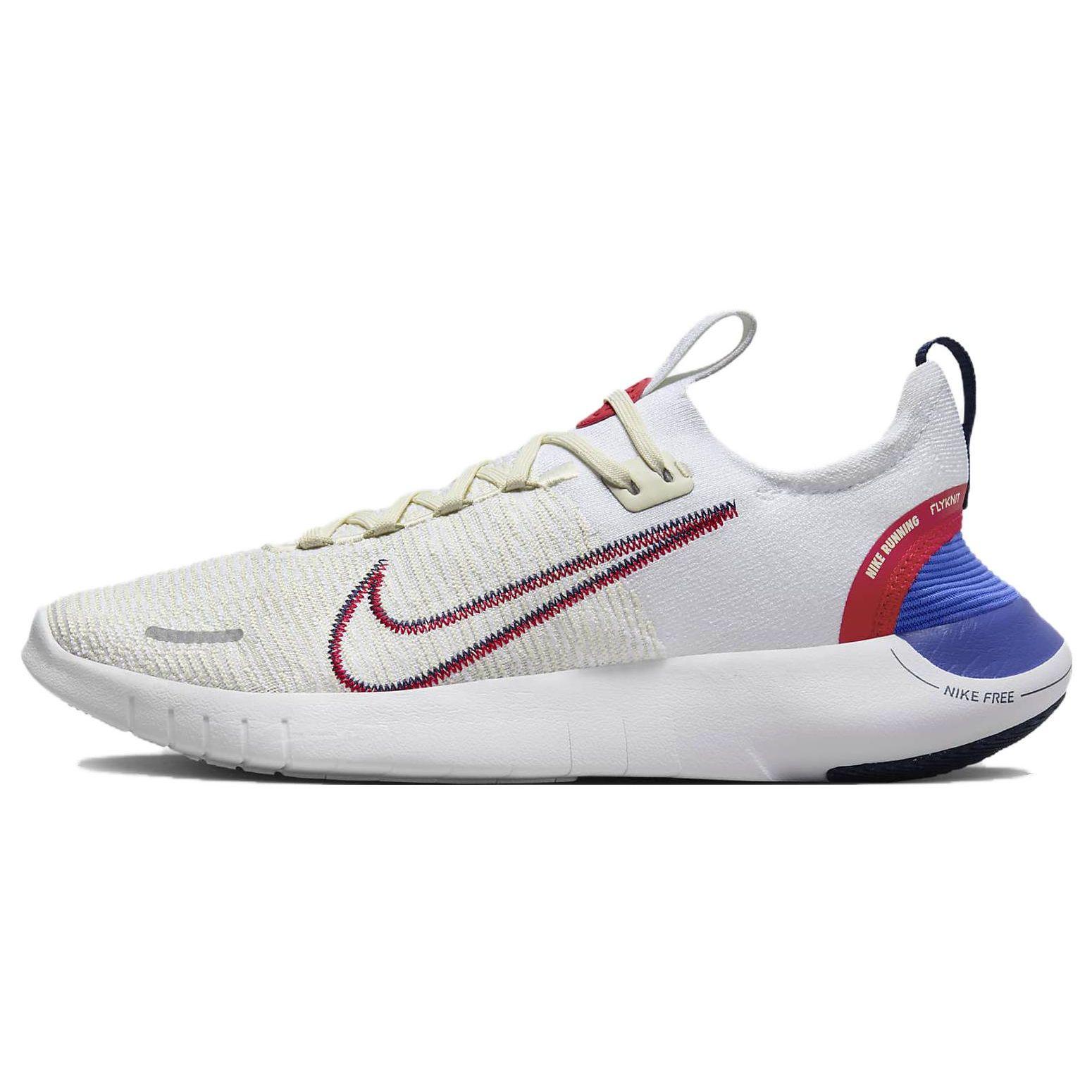 

Nike Бесплатные RN Next Nature White University Red мужские кроссовки Sea-Glass Blue-Joy FB1276-100 40