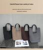 Luxury Silk Satin Tote with Windmill Knot Design - Handwoven, Hollow Niche, Large Capacity, Mother-Child Bag Available