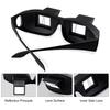 Lazy Eyeglasses Lazy Reading Glasses Prismatic Periscope Horizontal Glasses Lying Down Bed for Fishing Reading Watching HD Readers Glasses