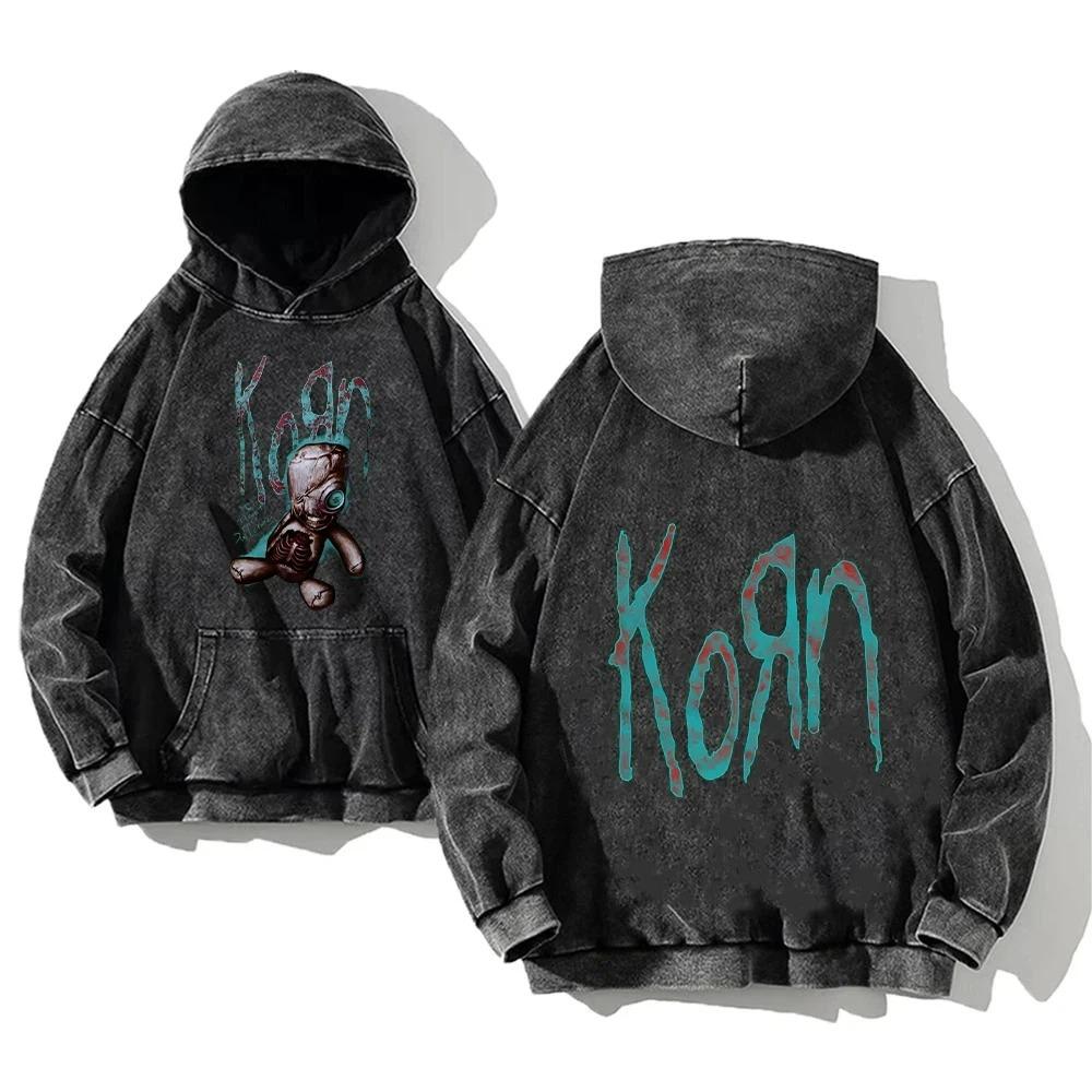 Retro Fashion Graphic Print Hip Hop Hoodie for Men Y2k Punk Casual Loose Pullover Women Streetwear Sweatshirt Hoodies