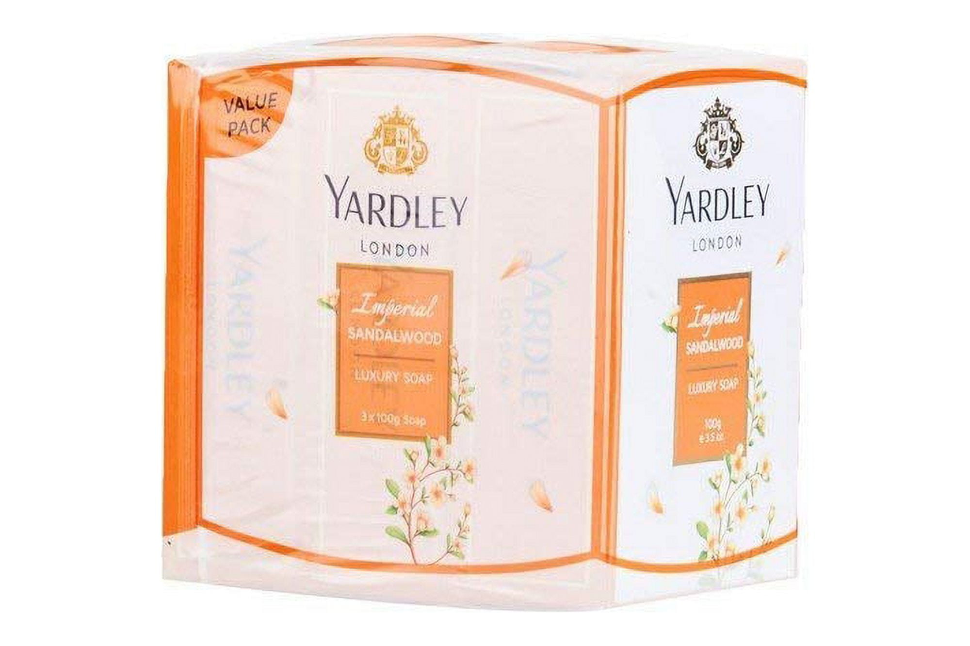 

Yardley London Sandalwood Luxury Soap,100g (Pack Of 3)