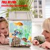 2pcs Cute Floating Diver Ornament Adjustable Position Fish Playmate For Aquarium Fish Tank Swimming Pool
