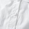 Kids School Shirt for Girl Blouse Cotton Lace Collar White Short Sleeve Tops Summer Children Clothing