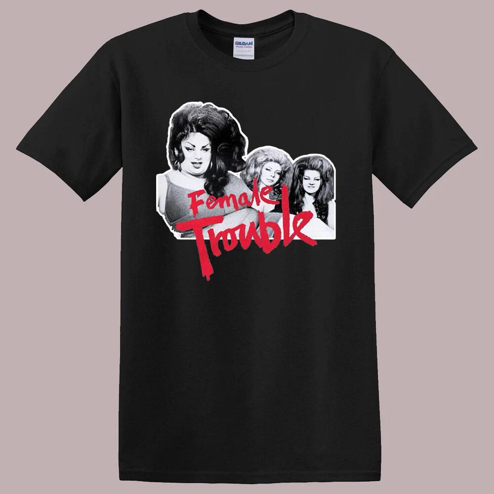 Men s and Women s T-shirts Female Trouble Cult Movie S