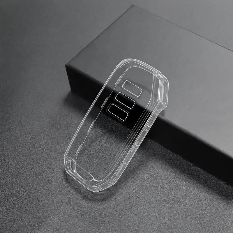 TPU Car Fob Key case soft Transparent remote cover protector shell bag set for Kia Sorento MQ4 EV6 K8 V6 accessories