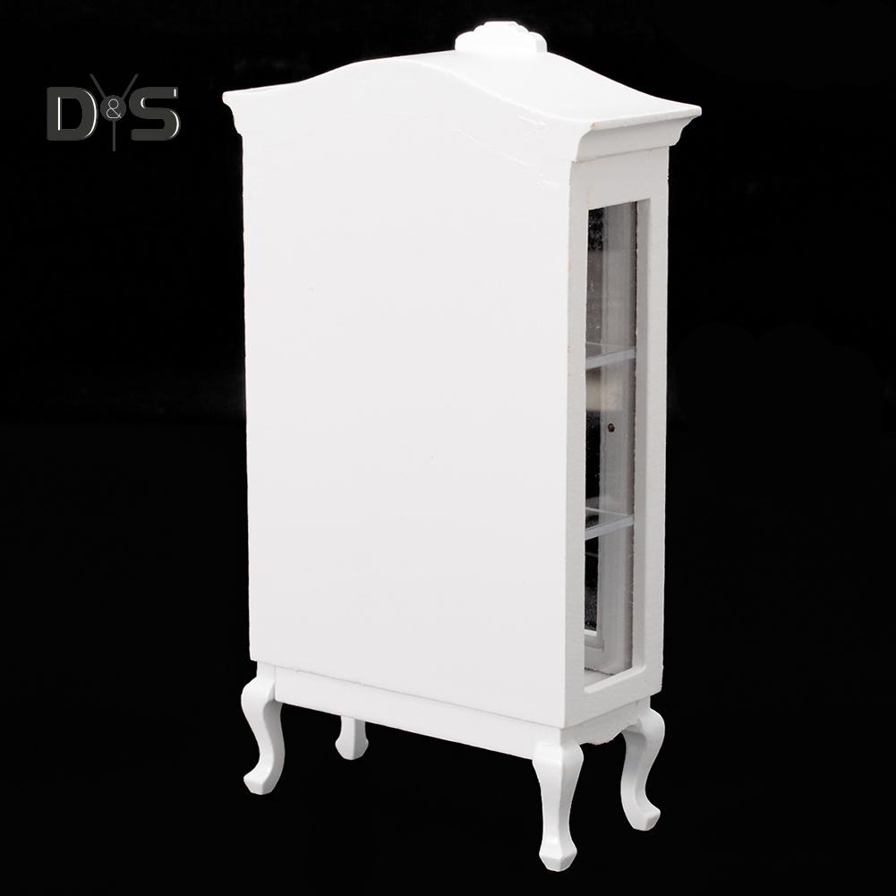 Mud In Your Eye Doll House Miniature Wooden Display Cabinet Showcase Kitchen Accessory
