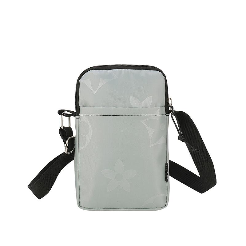 One Shoulder Crossbody Mini Mobile Phone Cloth Bag Travel Shopping Vertical Neck Portable Wrist Change Bag Versatile