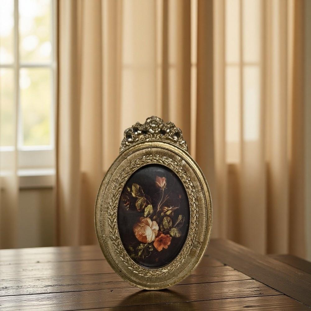 Rectangular French Baroque Photo Frame Resin Oil Picture Frame Photo Holder  Home Decor