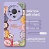 Compatible with Huawei Mate70 Phone Case New 40 Cute P60 Super Popular Cartoon Shockproof P70 Female Nova12 Cover