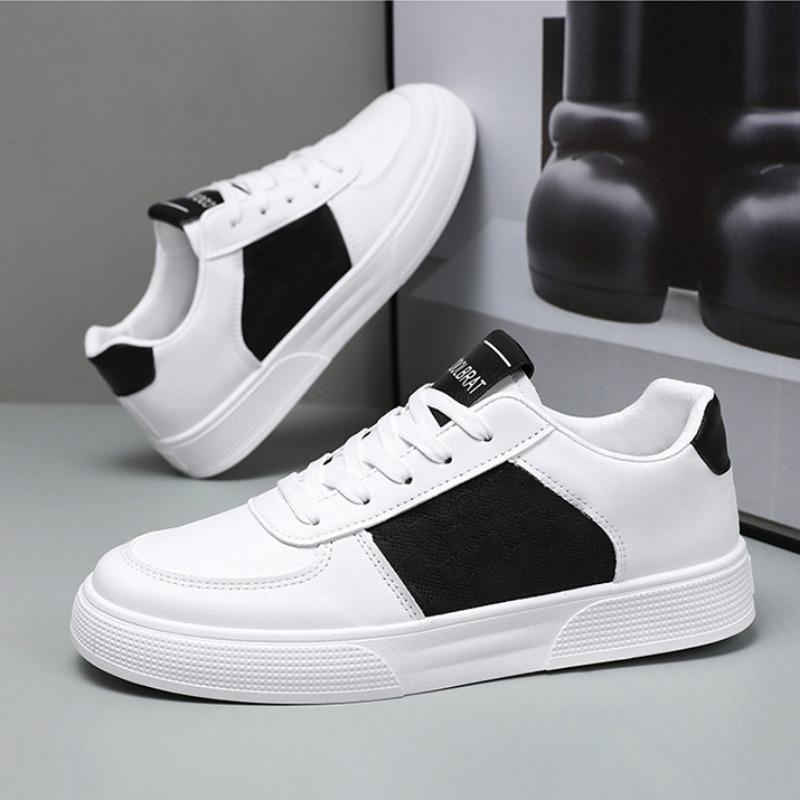 Pánské boty Nové prodyšné malé bílé boty pro muže korejská verze Trendy univerzální tenisky Platforma Vulkanizované boty
