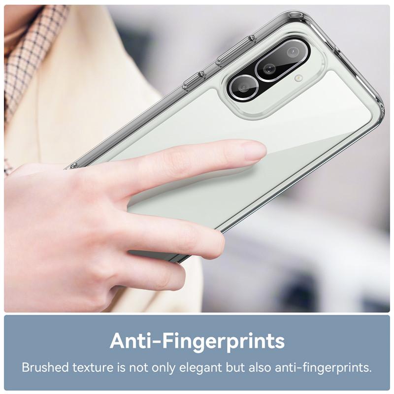 For Samsung Galaxy M56 5G Case Samsung Galaxy M56 5G Cover Shockproof Clear PC + TPU Silicone Protective Phone Cover Samsung M56