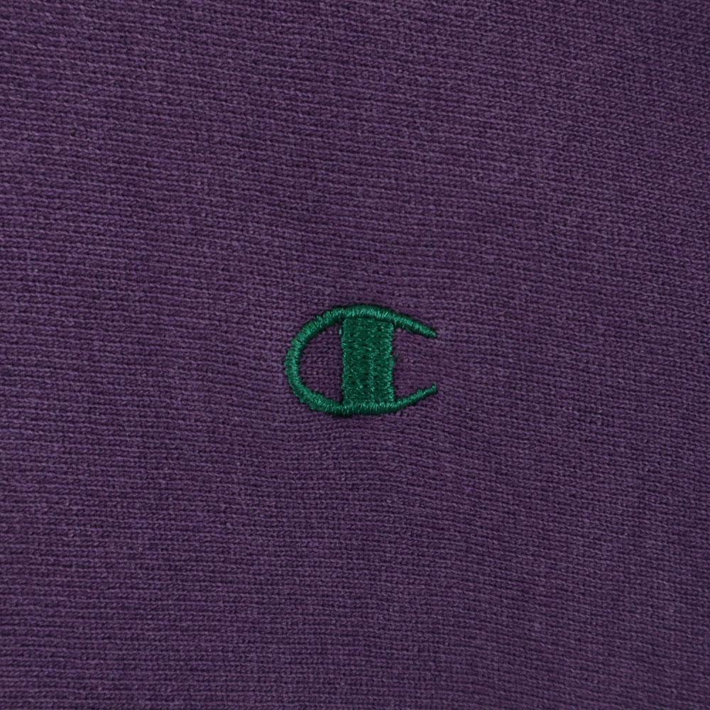 Champion 90s Reverse Weave USA Made Old Embroidered Tag Crazy pattern Long sleeve sweat trainer Men's Used