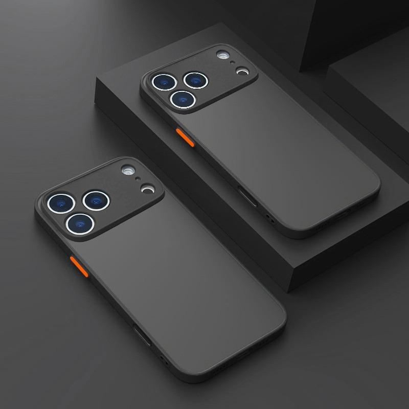 For For Iphone 17 16 Pro Max Case Armor Shockproof Matte Phone Cases For For Iphone17 16 1 14 13 12 Por Max Plus 17Pro Air Clear Cover