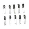 10pcs Makeup Curl Hairclip Professional No Crease Hair Clip Anti-slip Hairdressing Hairpins  DIY