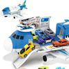 Giocattoli di Aerei Veicoli Divertenti Educativi Simulazione Trasporto Aereo Cargo Giocattolo Auto Set Gioco per Bambini dai 3 ai 6 Anni