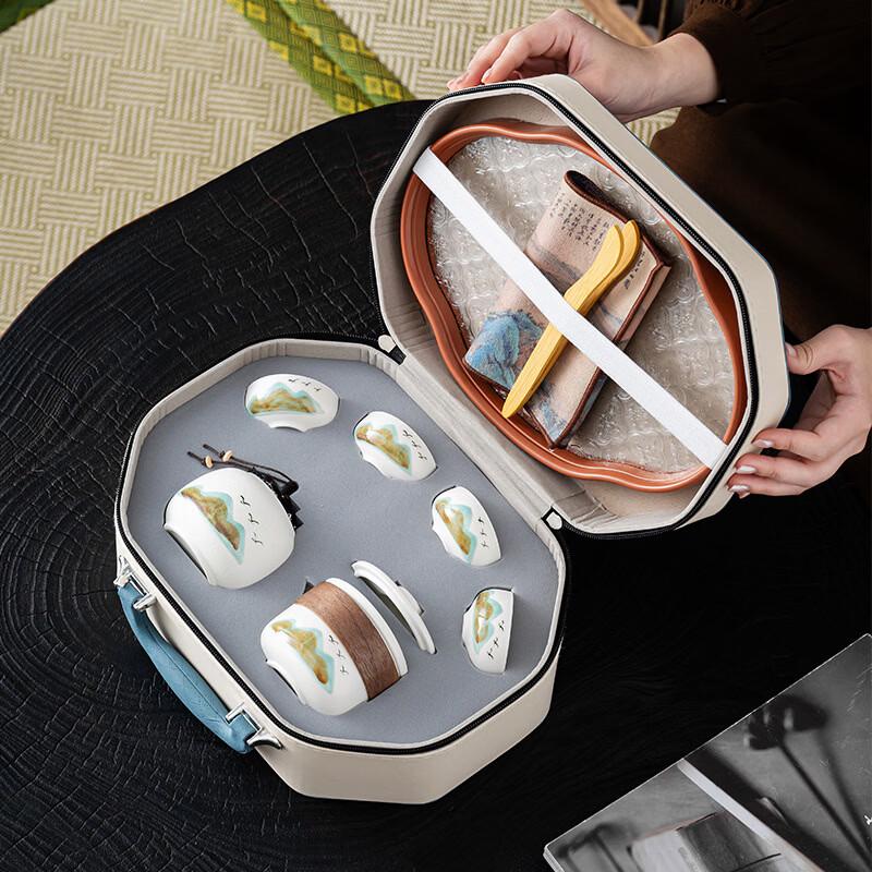 Zhuchuang Jingpin Traditional Chinese Rough Pottery Tea Set