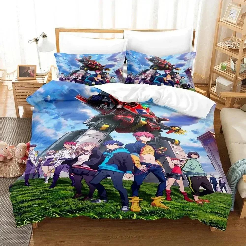 SSSS.GRIDMAN Bedding Set Single Twin Full Queen King Size Bed Set Adult Kid Bedroom Duvet cover Sets Anime parure de lit Bed