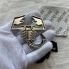 Abbas Scorpion Metal Car Logo Suitable For Body Suitcase Side Sticker For Car Decorative Accessories