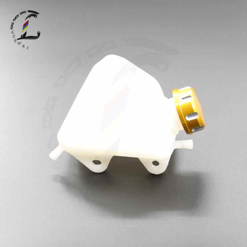 KLX250 Off-Road Motorcycle Coolant Reservoir with CNC Cap