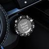Inel cu Diamante Buton Pornire Motor cu Aprindere Auto cu Strasuri Design Inel Aprindere Decor Aprindere