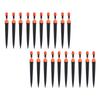 20 Set Multifunctional Spray Dripper Adjustable Irrigation Atomizing Sprinklers Drip Irrigation