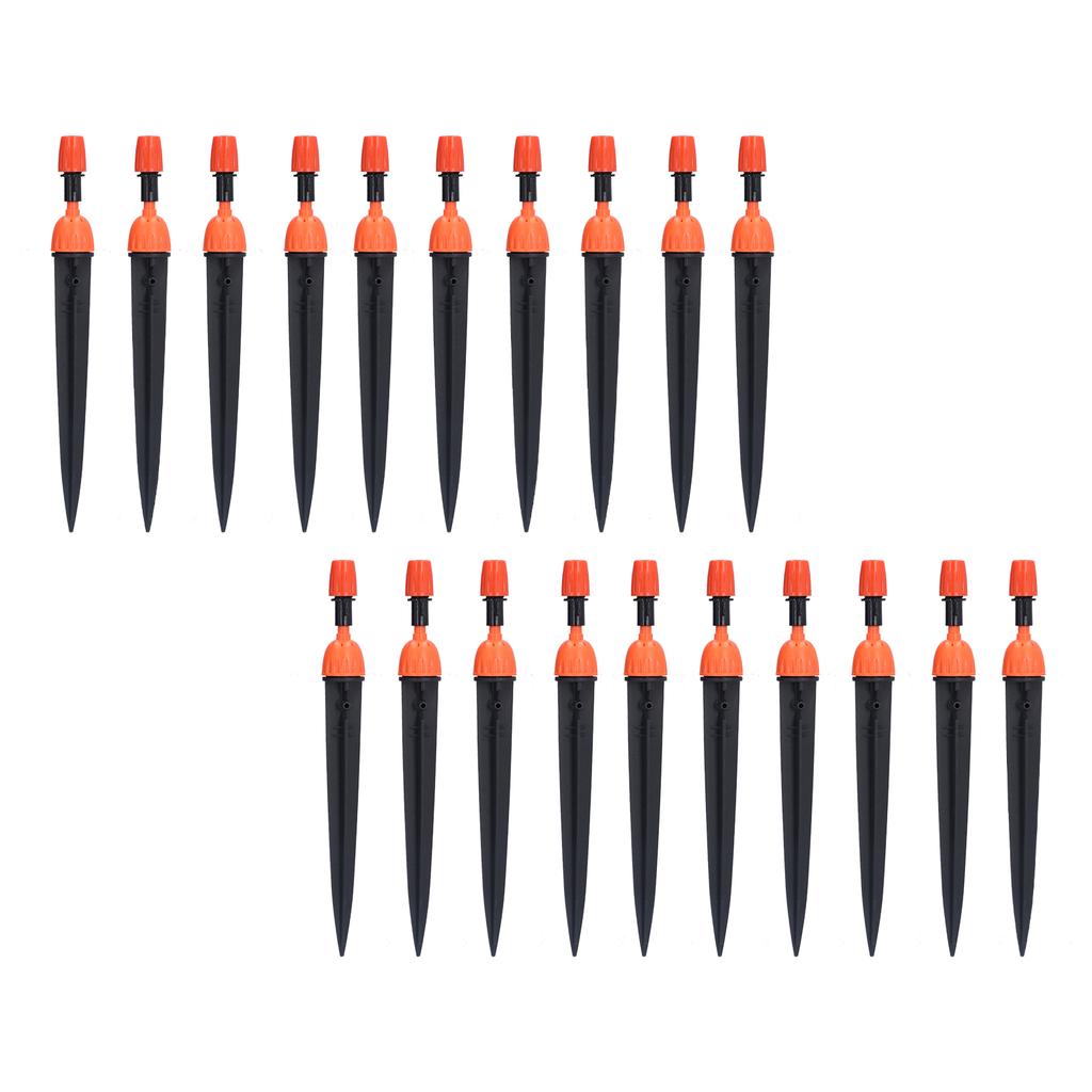 20 Set Multifunctional Spray Dripper Adjustable Irrigation Atomizing Sprinklers Drip Irrigation