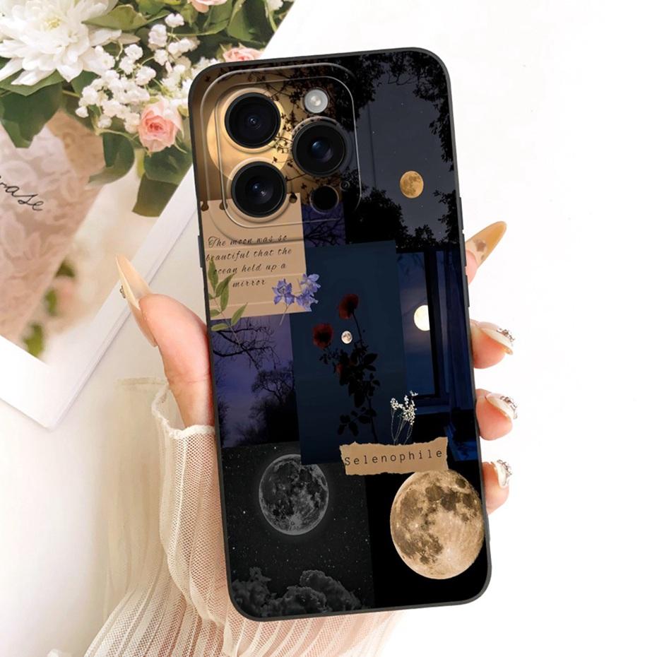 New Fashion Phone Case For iPhone 16 Pro Max iPhone16 16Pro Soft Silicone Cases For iPhone 16ProMax Shockproof Covers Bumpers