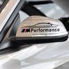 2Pcs Car Rearview Mirror Badge 3D Sticker &Decal Accessories For BMW M E34 E36 E60 E90 E46 E39 E70 F10 F20 F30 X5 X6 X1 M3 M5 M6 E71 F01 F02 F87