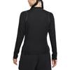 Nike ACG T Shirts Women's Black/Coal Black/Peak White Stand Collar Moderate HV1103-010