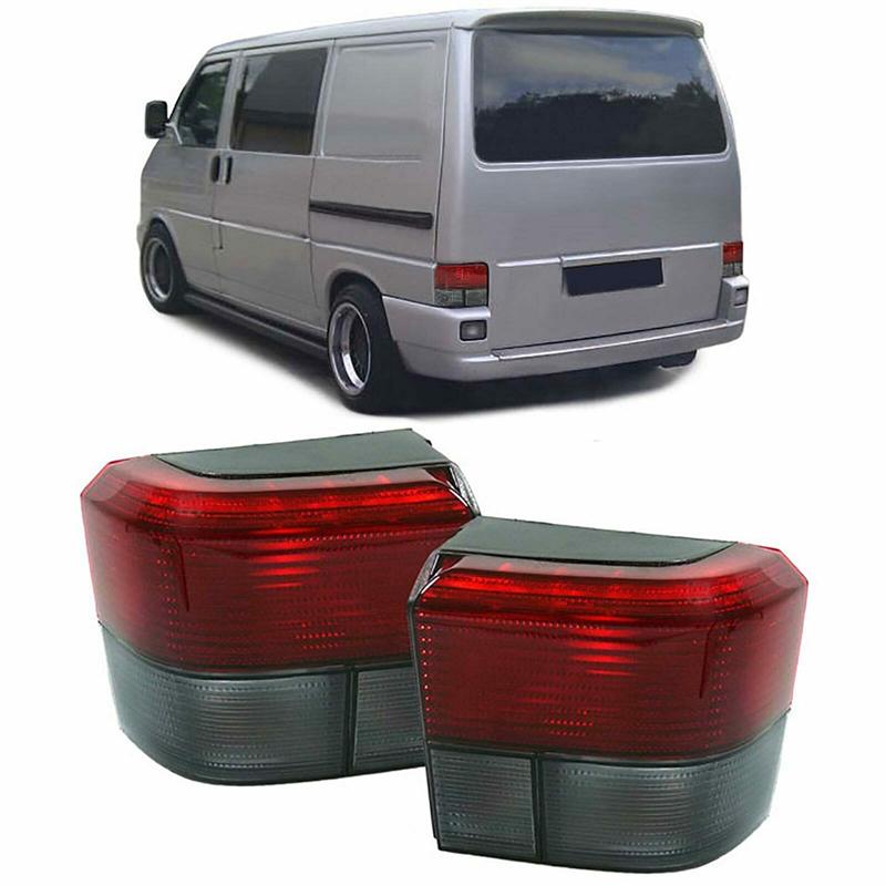 Car Rear Tail Light For Transporter T4 1990-2003 Smoky Rear Brake Lamp Lamp Housing Without Bulb 701945111 701945112-A99D