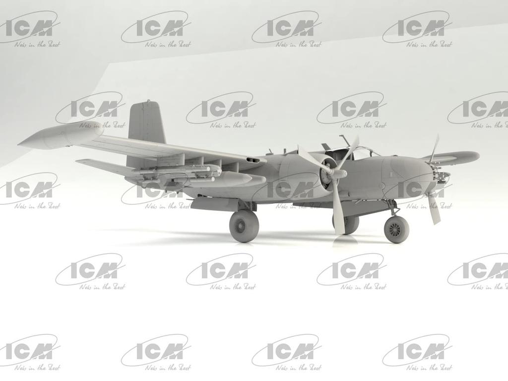 ICM 1/48 scale US Air Force B-26K Counter Invader Vietnam War plastic model kit 48279