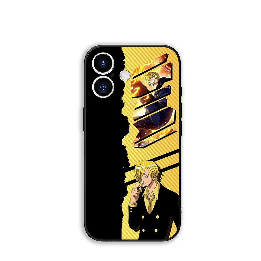 

Phone Cover Comics Sanji Luffy One Piece for Samsung Galaxy S25 S24 S22 S23 FE Ultra Plus A56 A05 A06 A15 A16 A55 S7 Edge Case Galaxy A05s