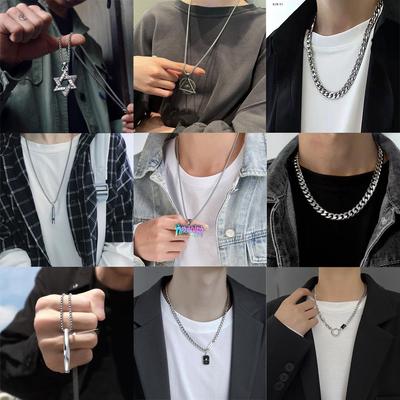 Trendy pánský náhrdelník na klíční kost: Všestranné, špičkové, jednoduché hiphopové šperky
