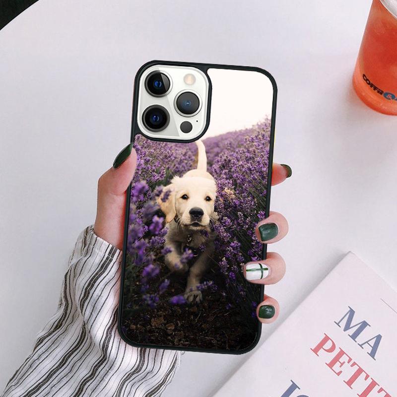 Golden Retriever Dog Phone Case For iPhone 17 Air 14 13 12 16Pro Max 15 11  Plus Max Cover Shell Coque
