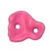 10 PZ Presa Arrampicata Roccia PE Ergonomica Confortevole Sensazione al Tatto Maniglie Parete Arrampicata per Interno Esterno Rosato