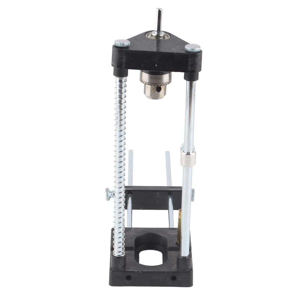 Woodworking Drill Guide Adjustable Drilling Template Hole Punch Locator for Carpenter Plastic Base